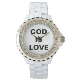 God is liefde horloge