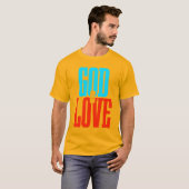 God is liefde Inspirerend T-shirt (Voorkant volledig)