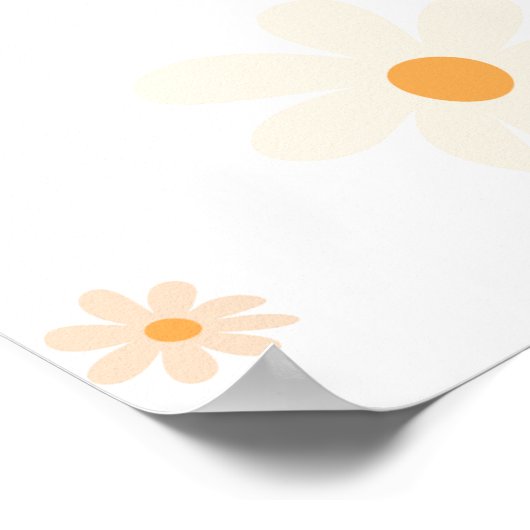 God is Liefde Kleurrijke Zonnebloem Bijbelcitaat Poster (Hoek)