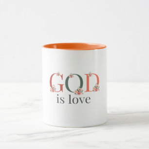 God is Liefde Koffie Mok