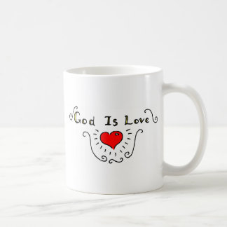 God is liefde koffiemok