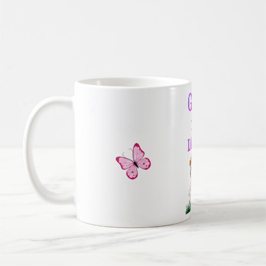 God is liefde koffiemok (Links)