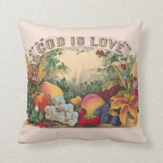 God is liefde kussen