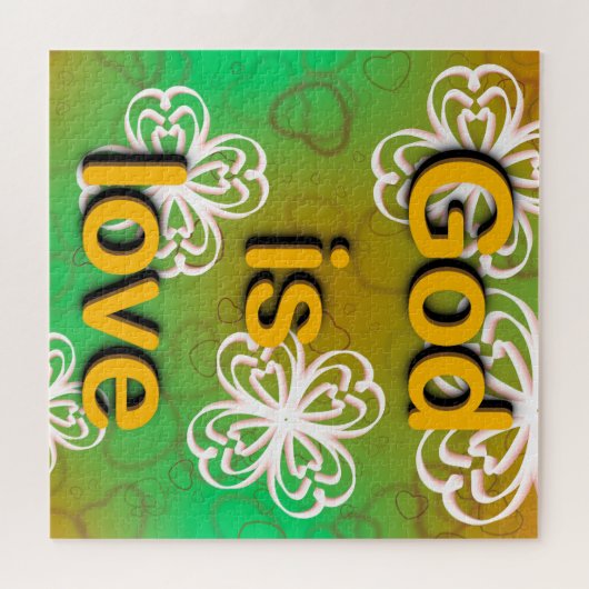 God is liefde legpuzzel (Horizontaal)