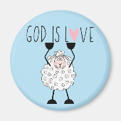“God is Liefde” Magneet (Voorkant)
