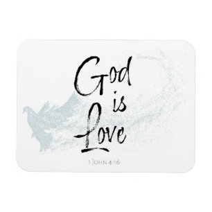 God is liefde magneet