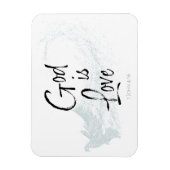 God is liefde magneet (Verticaal)