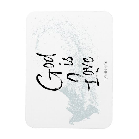 God is liefde magneet (Verticaal)