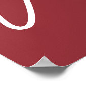 God is Liefde Modern Christelijk Poster (Hoek)