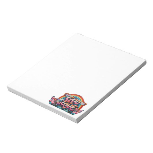 God is liefde notitieblok (Linkerzijde)