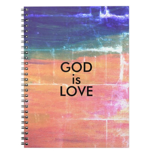 God is Liefde Notitieboek (Voorkant)