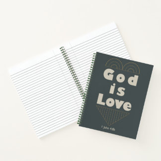 God is liefde notitieboek