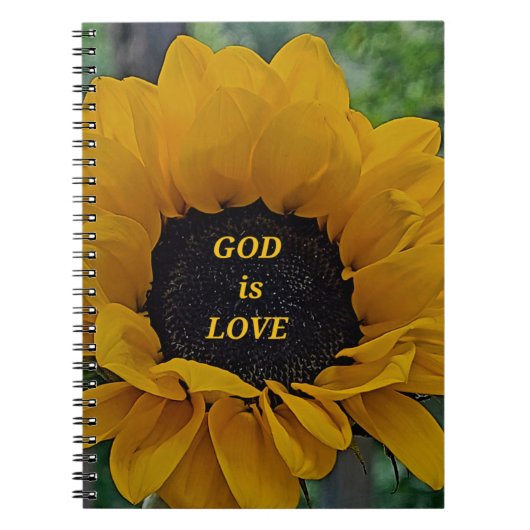 God is Liefde  Notitieboek (Voorkant)