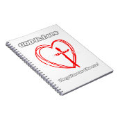 "God is liefde." Notitieboek (Rechterzijde)