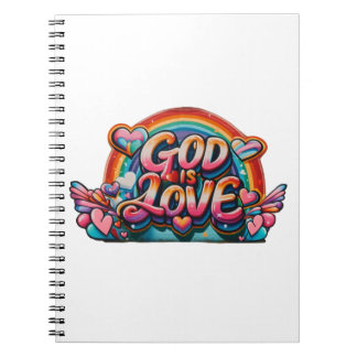God is liefde notitieboek