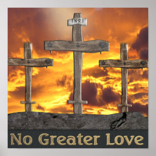 god is liefde poster