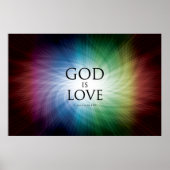 God is Liefde - Poster (Voorkant)