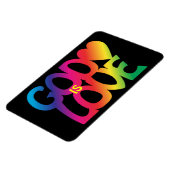 God is Liefde Premium Flexi Magnet Magneet (Linkerzijde)