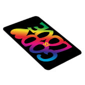 God is Liefde Premium Flexi Magnet Magneet (Rechterzijde)