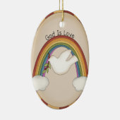God is Liefde Religieus Ornament of Wall Hanging (Rechts)