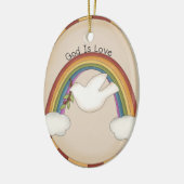 God is Liefde Religieus Ornament of Wall Hanging (Links)