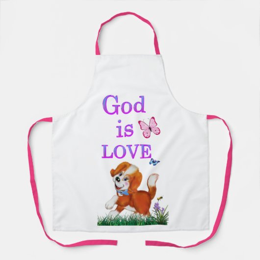 God is liefde schort (Voorkant)