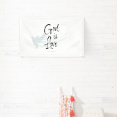 God is liefde spandoek (Insitu)