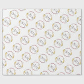 God is liefde - Spiritueel en religieus Cadeaupapier (Vlak)