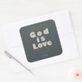 God is Liefde Sticker (Envelop)