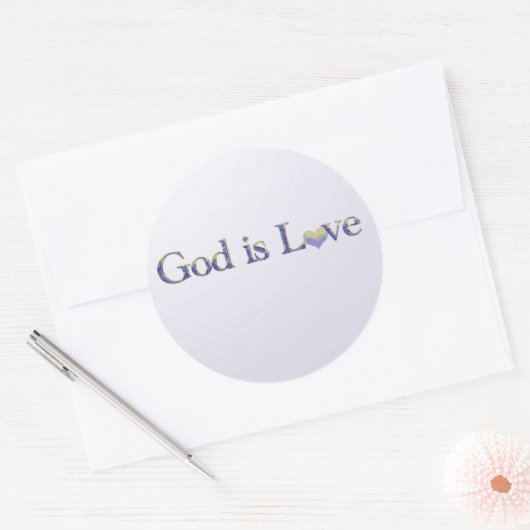God is Liefde stickers (Envelop)