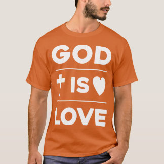 God is liefde t-shirt