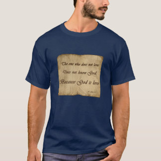 God is liefde t-shirt