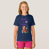 God is liefde t-shirt (Voorkant volledig)