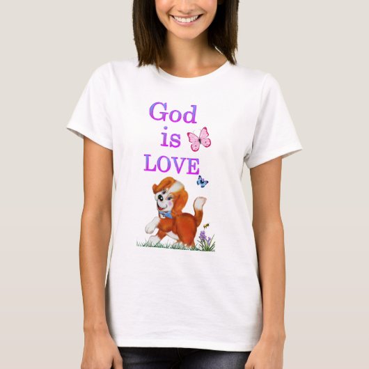 God is Liefde T-shirt (Voorkant)