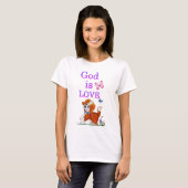 God is Liefde T-shirt (Voorkant volledig)