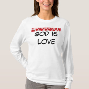 God is liefde t-shirt
