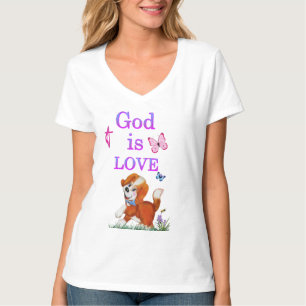 God is liefde t-shirt