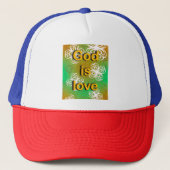 God is liefde trucker pet (Voorkant)