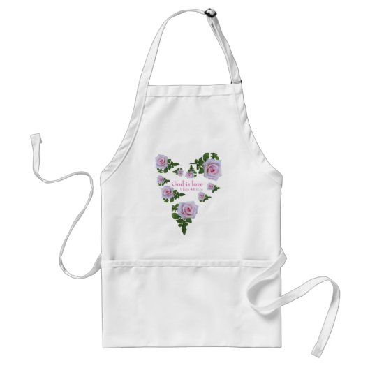 God is Love Apron Standaard Schort (Voorkant)