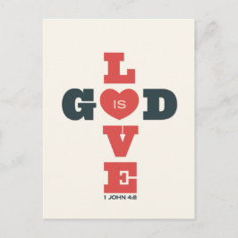 God is Love Briefkaart