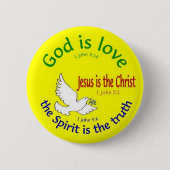 God is Love Button (Voorkant)