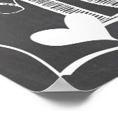 God is Love Chalk Board Poster (Hoek)