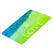God is Love Inspirational Magnet Magneet (Linkerzijde)