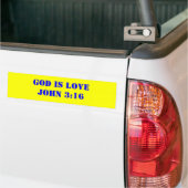GOD IS LOVEJOHN 3:16 BUMPERSTICKER (Op Truck)