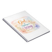 God is making a way notitieboek (Rechterzijde)