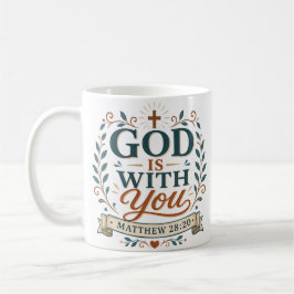 God Is Met Je Inspirerend Christelijk Citaat Koffiemok