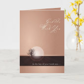 God is met je - Sympathiekaarten Kaart (Gele Bloem)