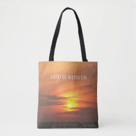God is met ons - Schriftuur Klas Editie Tote Bag