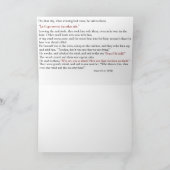 God is Mightier than the Sea: Psalm 93:4 Kaart (Binnen)