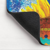 God is mijn kracht en mijn Song Mousepad Muismat (Hoek)